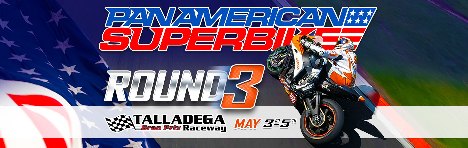 Round 3 – PanAmerican Superbike Travels to Talladega Gran Prix!